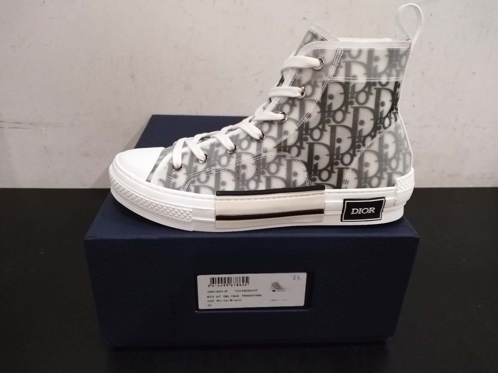 디올 오블리크 스니커즈 하이탑