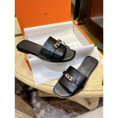 에르메스 Giulia 뮬 은장