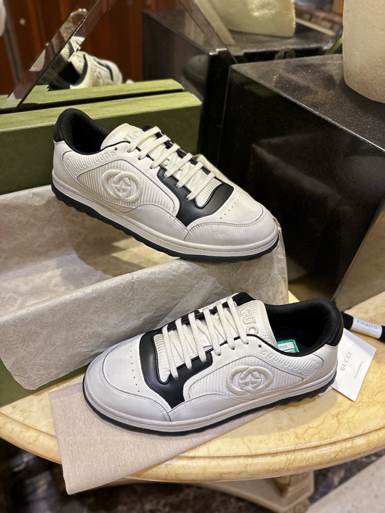 구찌 MAC 80 레더 스니커즈