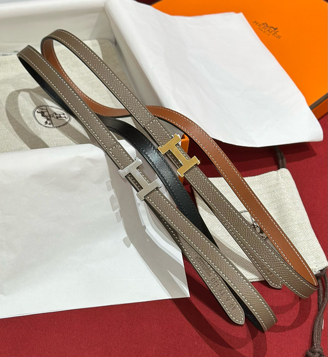 에르메스 벨트 CONSTANCE 버클 유광 1.3cm