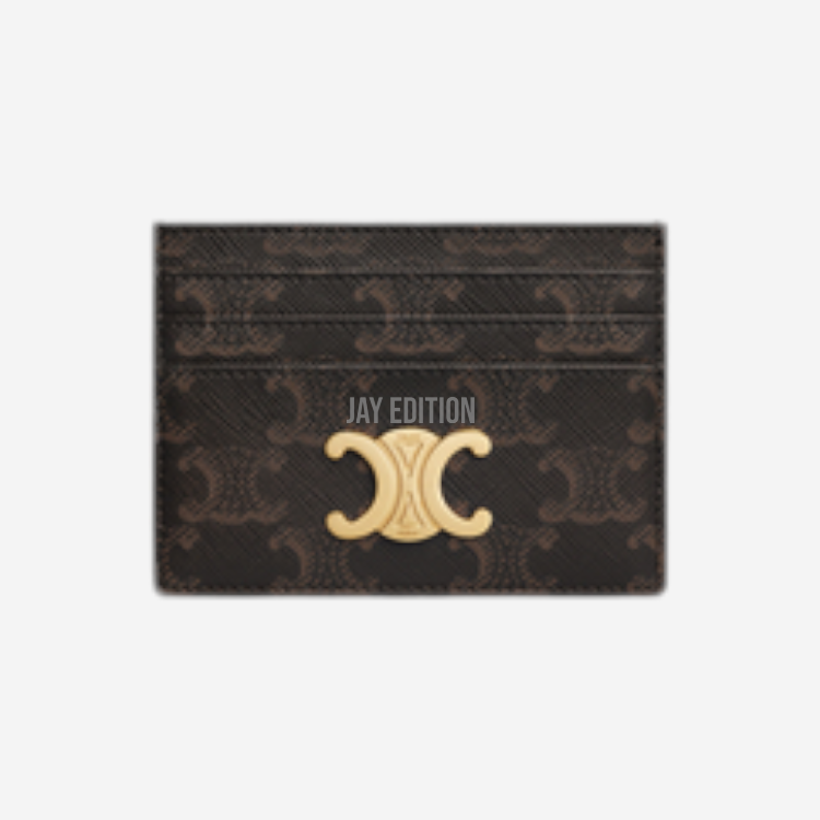 1% 셀린느 트리오페 캔버스 카드홀더