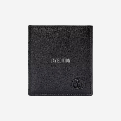 구찌 GG 마몬트 레더 반지갑 블랙