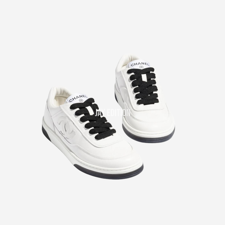 샤넬 CC로고 레더 제니 스니커즈