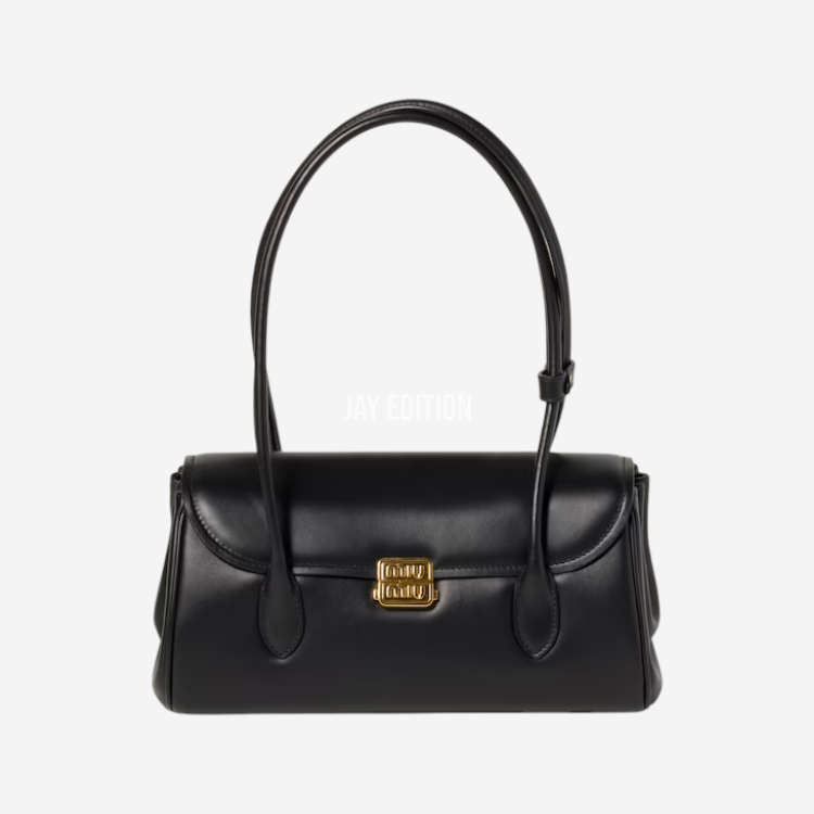 미우미우 가죽 숄더백