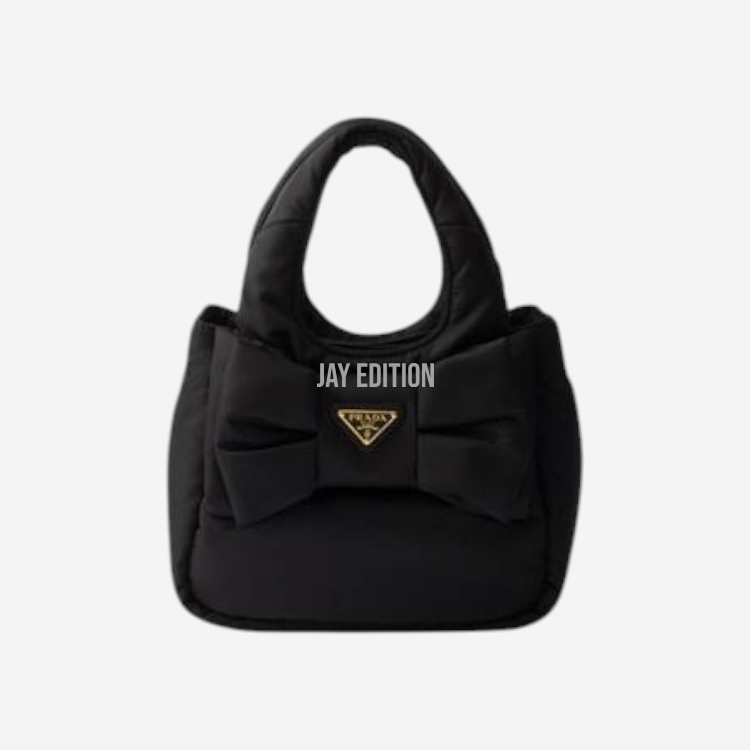 프라다 패딩 리나일론 미니백 보우