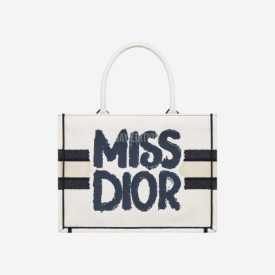 디올 미스 디올 북 토트백 미디움