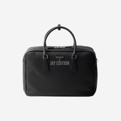 프라다 가죽 브리프케이스