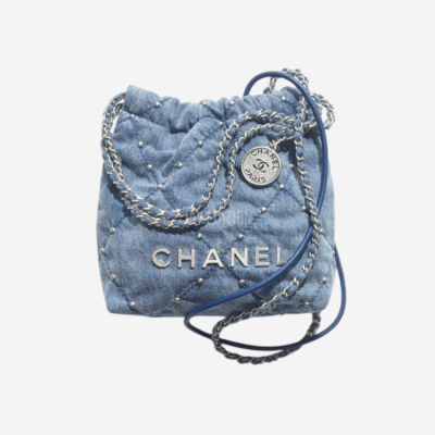 샤넬 22백 데님 미니