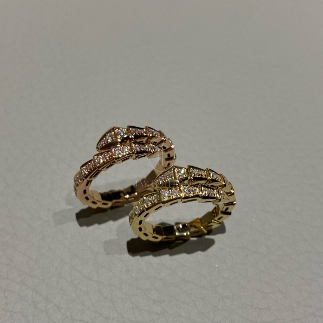 불가리 세르펜티 풀파베 바이퍼 링 (문의)