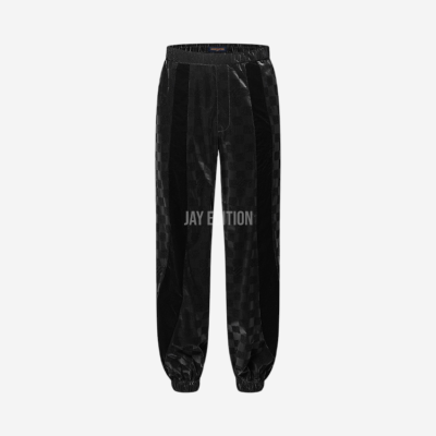 루이비통 플록드 다미에 테크니컬 트랙 팬츠