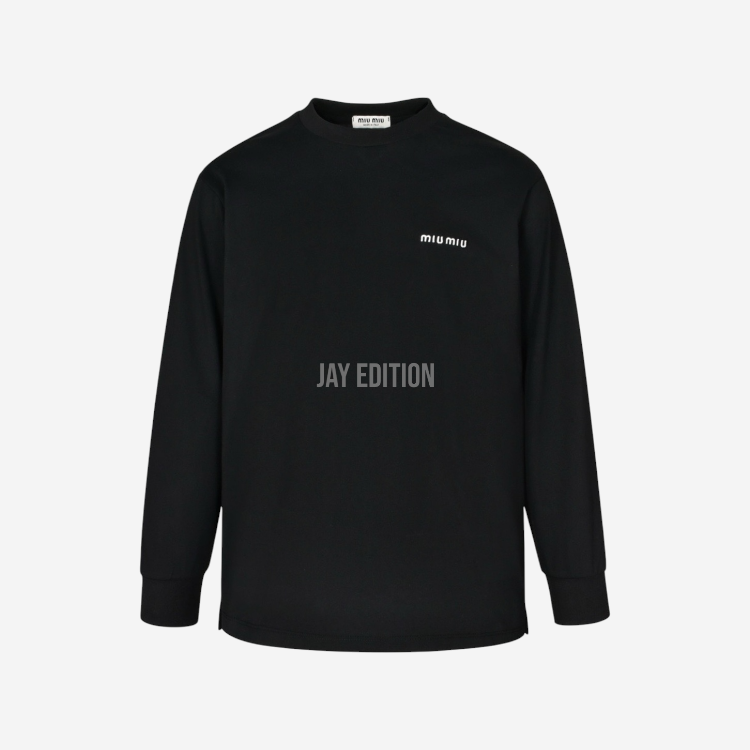 미우미우 로고 맨투맨