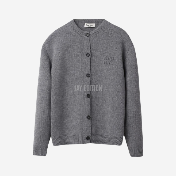 미우미우 울 니트 가디건