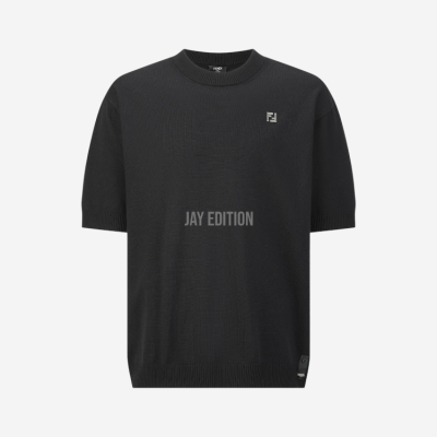 펜디 FF 로고 니트