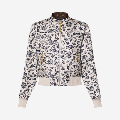 루이비통 리버서블 보태니컬 프린트 보머 자켓