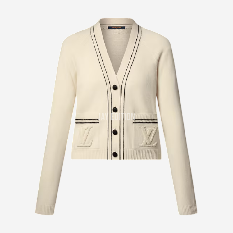 루이비통 스트라이프 액센트 가디건