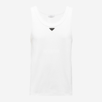 프라다 삼각 로고 코튼 탱크탑