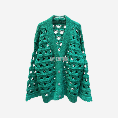 샤넬 25C 코튼 가디건