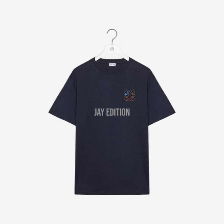 로에베 로고 레귤러 핏 티셔츠