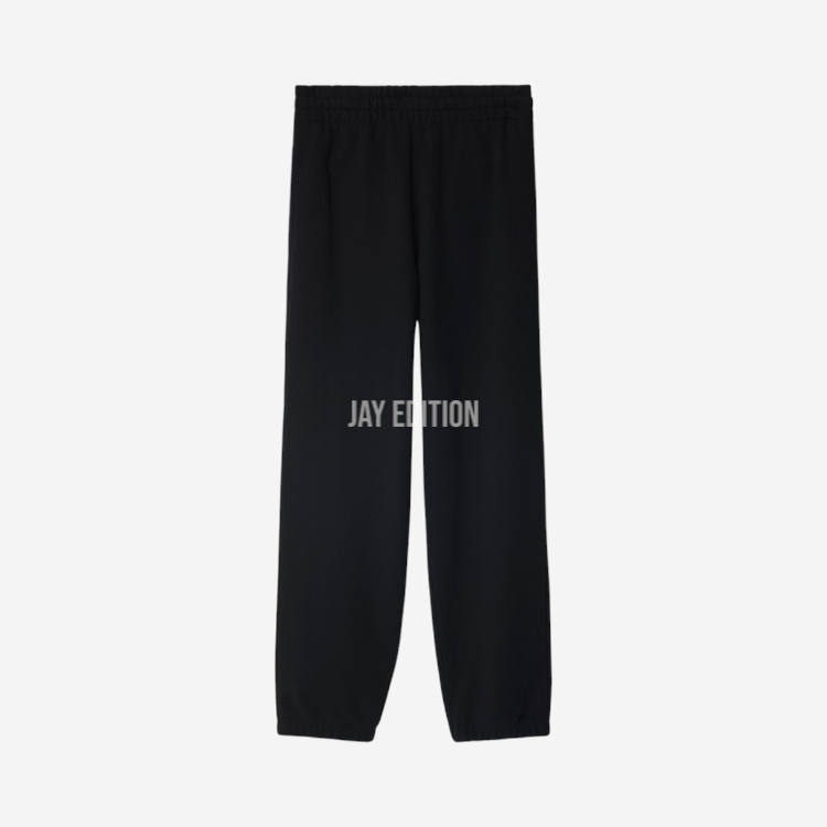 버버리 체크 라벨 코튼 조깅팬츠