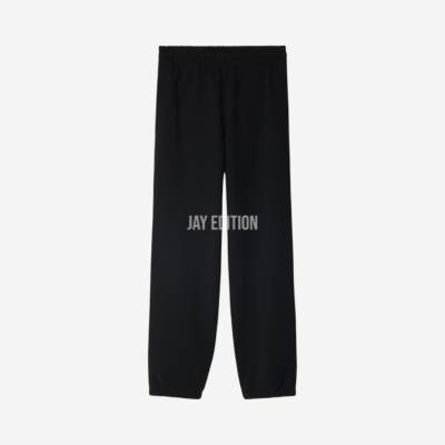 버버리 체크 라벨 코튼 조깅팬츠