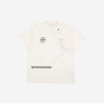 오프화이트 디아그스텐실 티셔츠