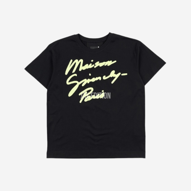 지방시 엠브로이더드 로고 티셔츠