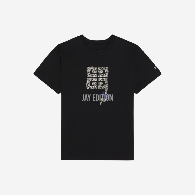 지방시 코튼 4G 브레이드 프린트 티셔츠