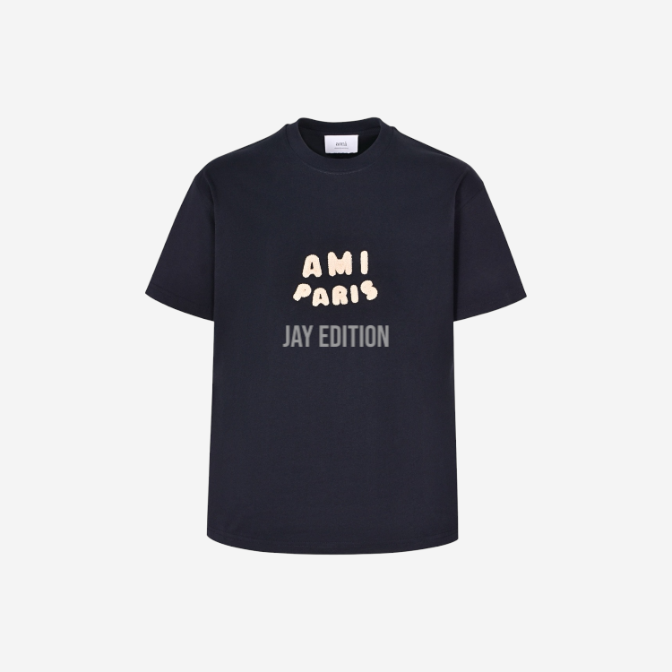 아미 파리스 크로셰 반팔 티셔츠