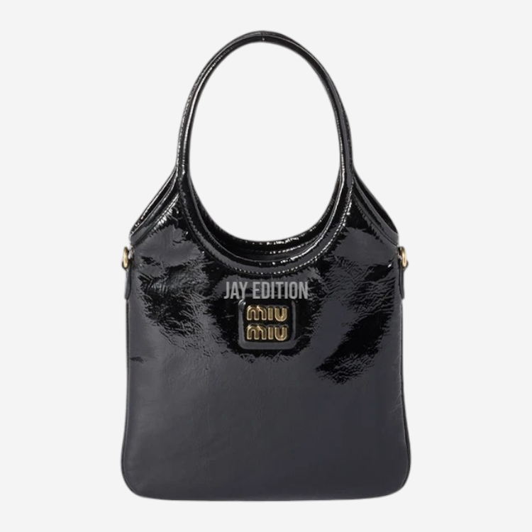 미우미우 나플락 페이턴트 아이비백