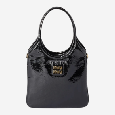 미우미우 나플락 페이턴트 아이비백