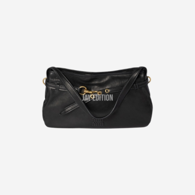 미우미우 아방뛰르 나파 가죽 백