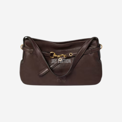 미우미우 아방뛰르 나파 가죽백 미디움