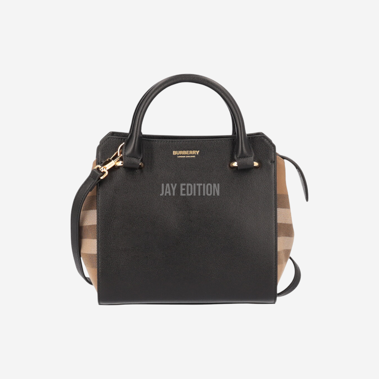 버버리 밴웰 하으스 체크 미니 백