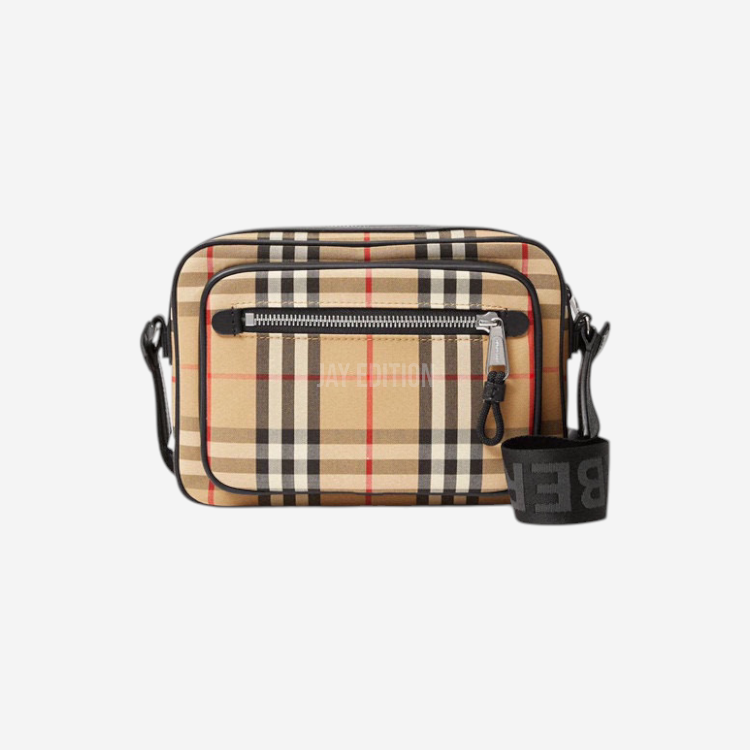 버버리 빈티지 체크 메신저백