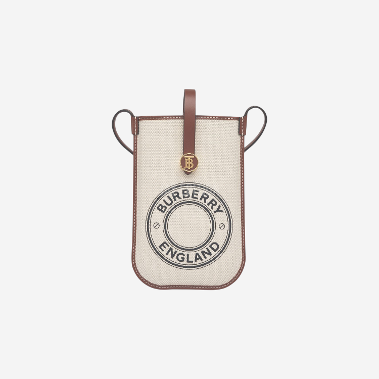 버버리 캔버스 로고 폰케이스 크로스백
