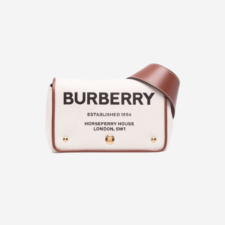 버버리 핵베리 로고 크로스백