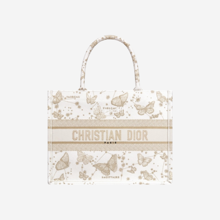 디올 버터 플라이 북 토트백 미디움