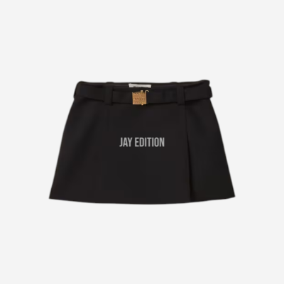 미우미우 그랑 드 뿌드르 미니스커트