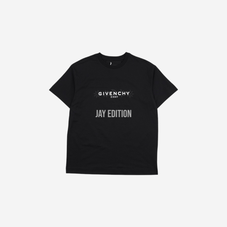 지방시 로고 반팔 티셔츠