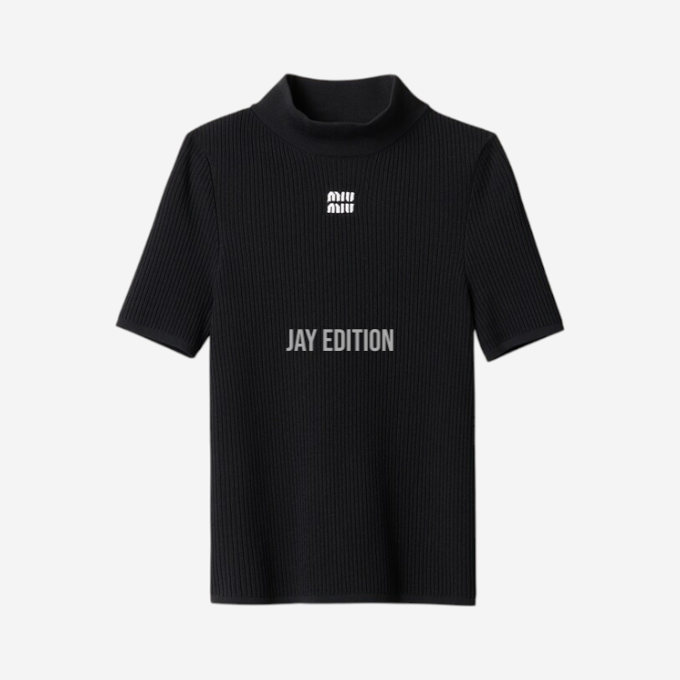 미우미우 비스코스 터틀넥 스웨터