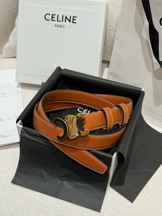 셀린느 트리오페 벨트 - 미디움 2.5cm