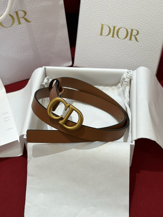 디올 새들 벨트 - 2cm / 3cm 