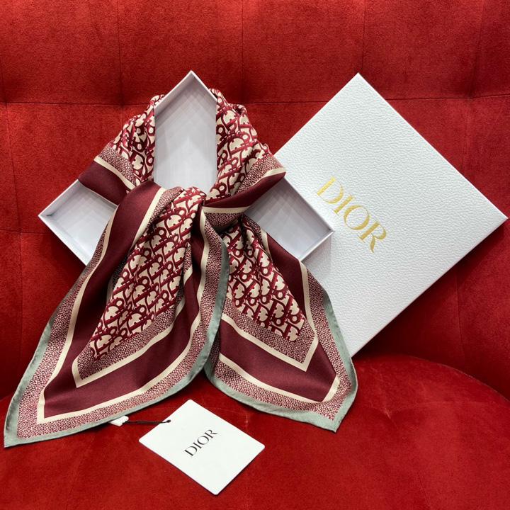 디올 트윈 오블리크 스카프