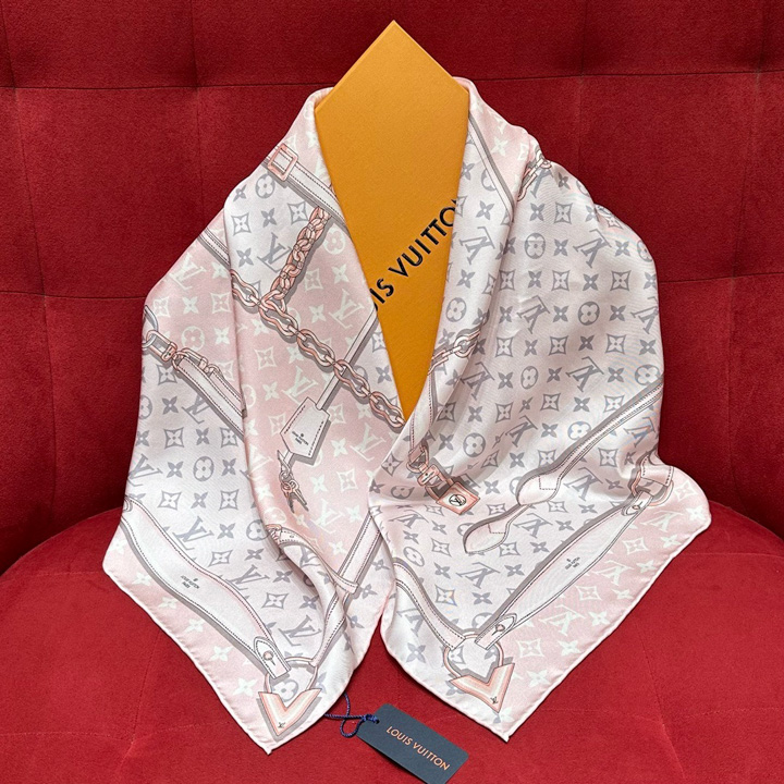 루이비통 모노그램 컨피덴셜 스퀘어 스카프 